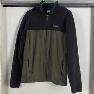 Men’s Columbia Two-Tone Zip-up Fleece